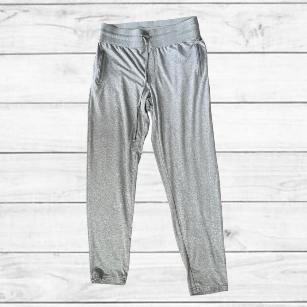 78. Marika Gray Joggers W/Zip Pockets Size M Working. DrawString Activewear